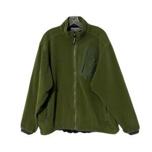 Simms Windstopper Softshell Jacket Mens XL Green Outdoors Fishing Gorp Hybrid